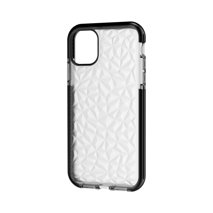 For iPhone 11 Shockproof Diamond Texture TPU Protective Case