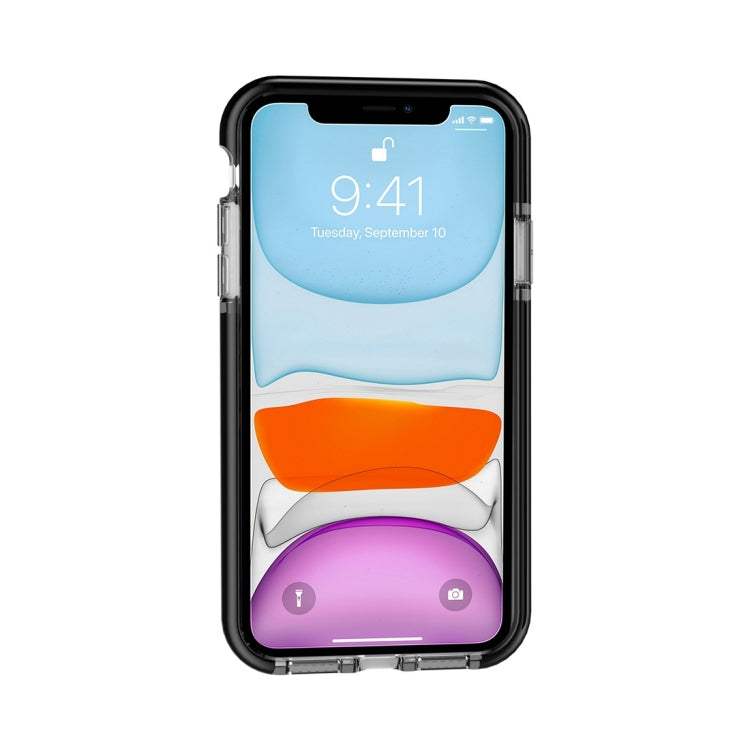 For iPhone 11 Shockproof Diamond Texture TPU Protective Case
