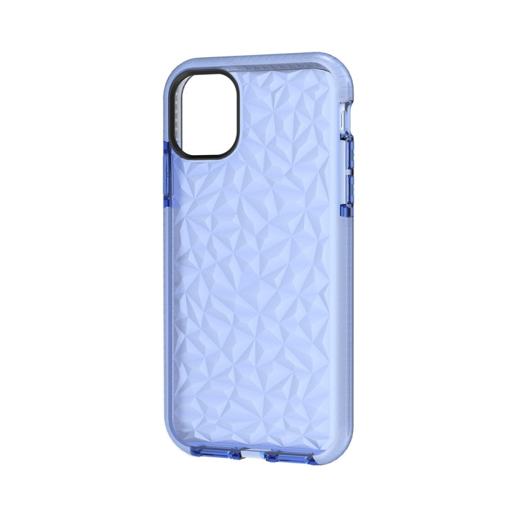 For iPhone 11 Pro Max Shockproof Diamond Texture TPU Protective Case