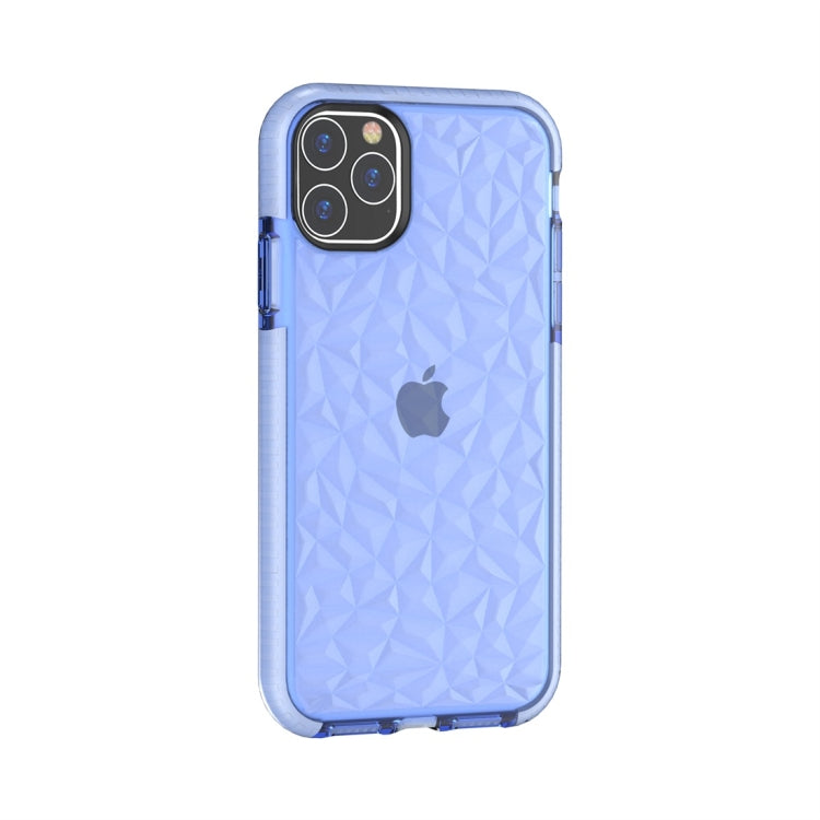 For iPhone 11 Pro Max Shockproof Diamond Texture TPU Protective Case