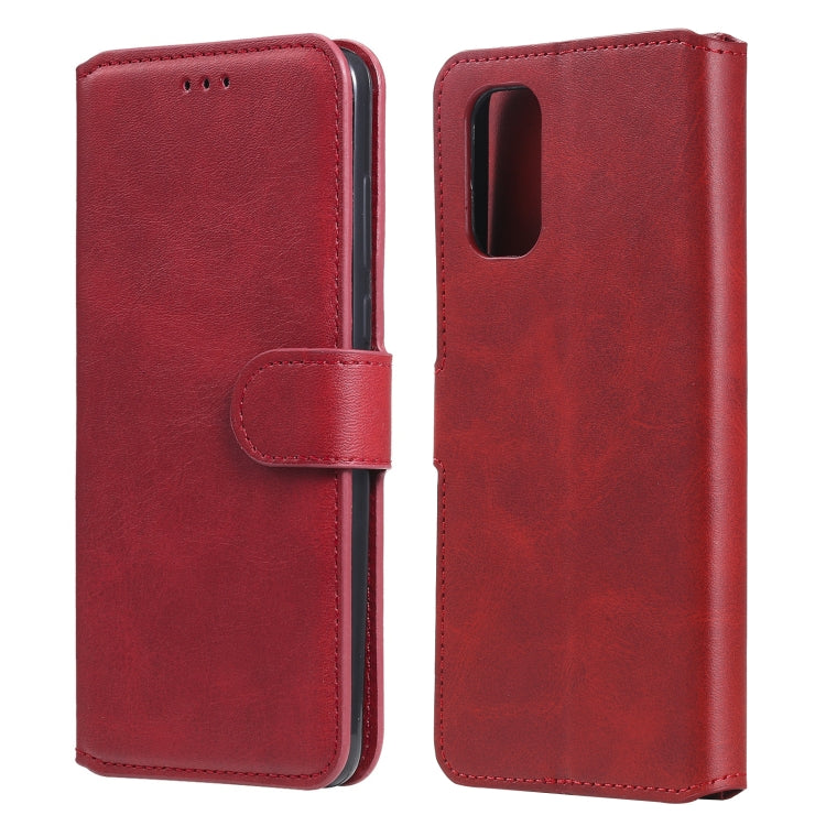 For OPPO Realme 7 5G / Realme V5 Classic Calf Texture PU + TPU Horizontal Flip Leather Case, with Holder & Card Slots & Wallet