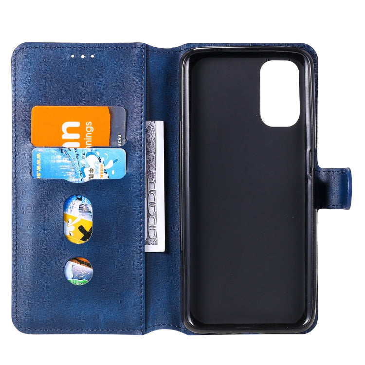 For OPPO Realme 7 5G / Realme V5 Classic Calf Texture PU + TPU Horizontal Flip Leather Case, with Holder & Card Slots & Wallet