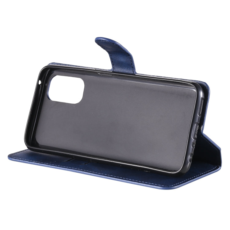 For OPPO Realme 7 5G / Realme V5 Classic Calf Texture PU + TPU Horizontal Flip Leather Case, with Holder & Card Slots & Wallet