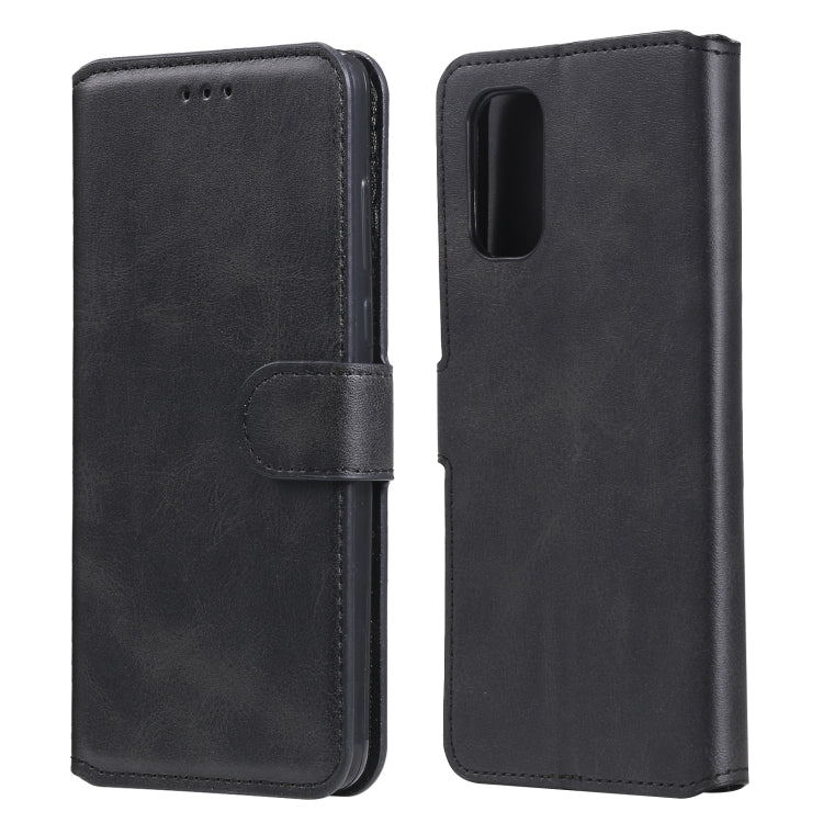 For OPPO Realme 7 5G / Realme V5 Classic Calf Texture PU + TPU Horizontal Flip Leather Case, with Holder & Card Slots & Wallet