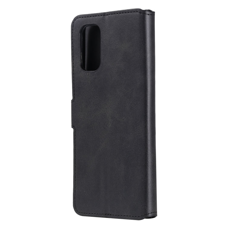 For OPPO Realme 7 5G / Realme V5 Classic Calf Texture PU + TPU Horizontal Flip Leather Case, with Holder & Card Slots & Wallet