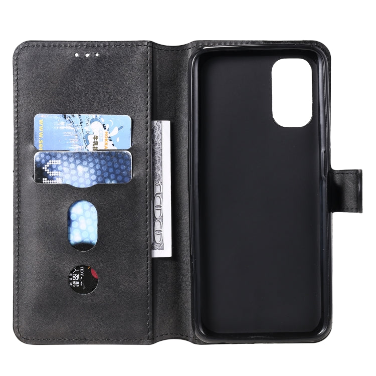 For OPPO Realme 7 5G / Realme V5 Classic Calf Texture PU + TPU Horizontal Flip Leather Case, with Holder & Card Slots & Wallet