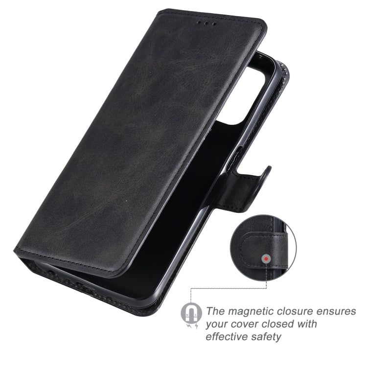 For OPPO Realme 7 5G / Realme V5 Classic Calf Texture PU + TPU Horizontal Flip Leather Case, with Holder & Card Slots & Wallet