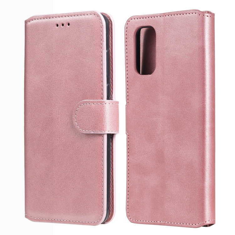 For OPPO Realme 7 5G / Realme V5 Classic Calf Texture PU + TPU Horizontal Flip Leather Case, with Holder & Card Slots & Wallet