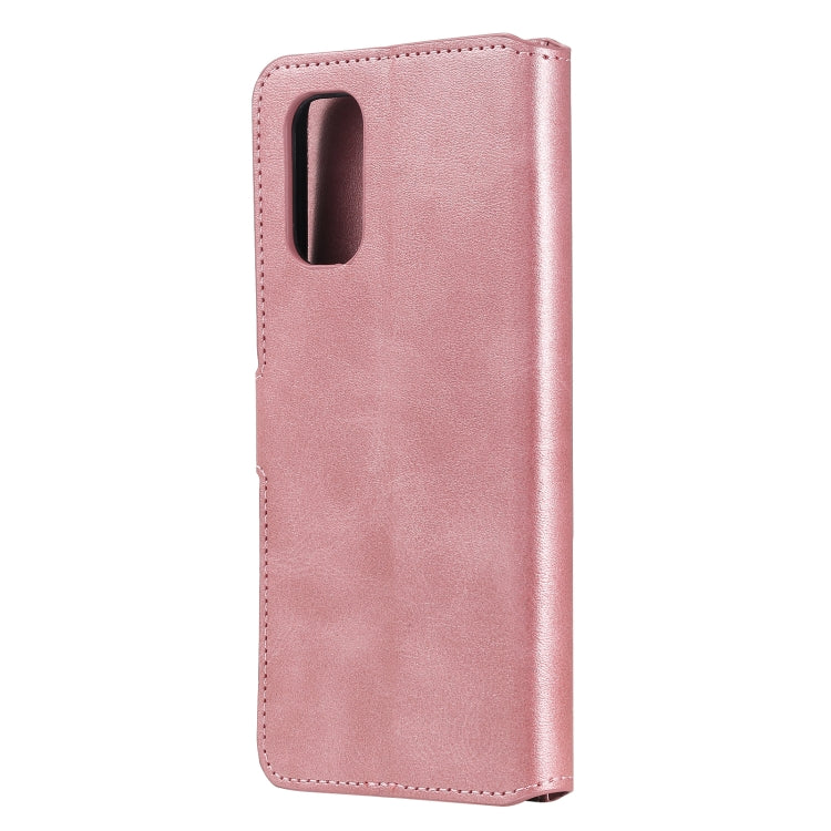 For OPPO Realme 7 5G / Realme V5 Classic Calf Texture PU + TPU Horizontal Flip Leather Case, with Holder & Card Slots & Wallet