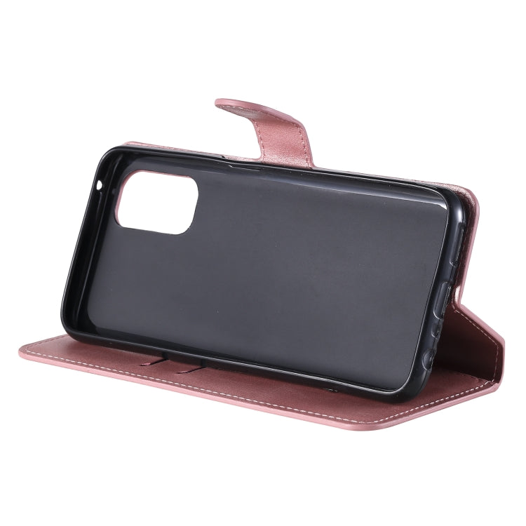 For OPPO Realme 7 5G / Realme V5 Classic Calf Texture PU + TPU Horizontal Flip Leather Case, with Holder & Card Slots & Wallet