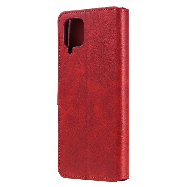 For Samsung Galaxy A12 5G Classic Calf Texture PU + TPU Horizontal Flip Leather Case, with Holder & Card Slots & Wallet