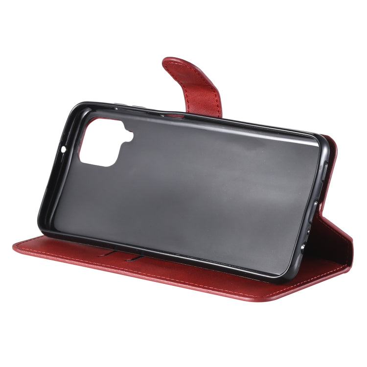For Samsung Galaxy A12 5G Classic Calf Texture PU + TPU Horizontal Flip Leather Case, with Holder & Card Slots & Wallet