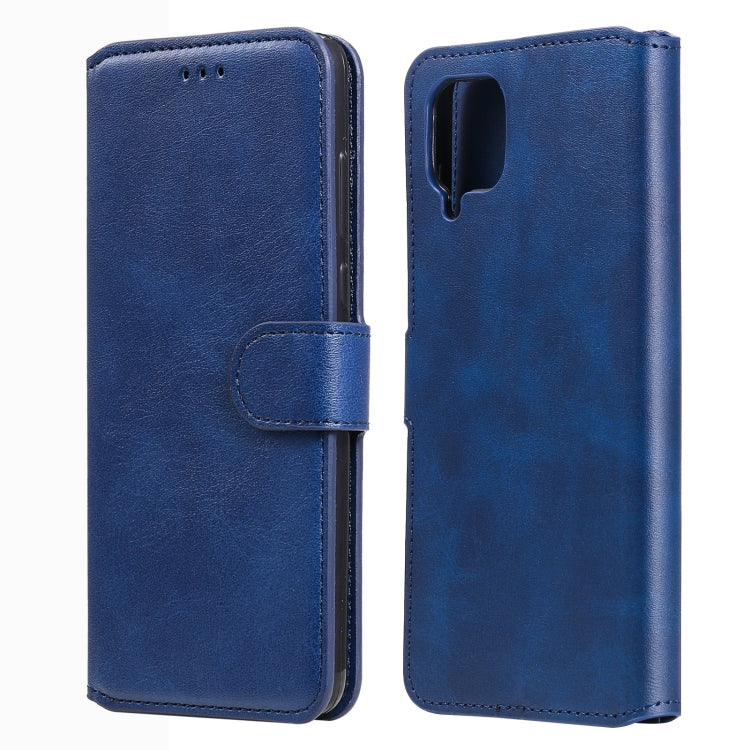 For Samsung Galaxy A12 5G Classic Calf Texture PU + TPU Horizontal Flip Leather Case, with Holder & Card Slots & Wallet