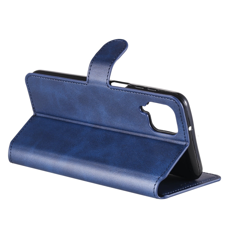 For Samsung Galaxy A12 5G Classic Calf Texture PU + TPU Horizontal Flip Leather Case, with Holder & Card Slots & Wallet
