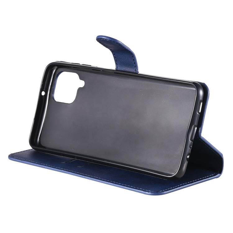 For Samsung Galaxy A12 5G Classic Calf Texture PU + TPU Horizontal Flip Leather Case, with Holder & Card Slots & Wallet