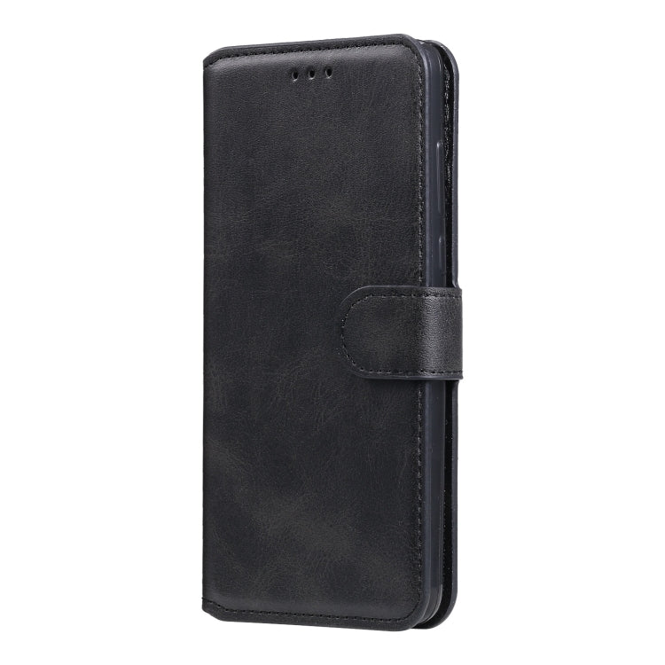 For Samsung Galaxy A12 5G Classic Calf Texture PU + TPU Horizontal Flip Leather Case, with Holder & Card Slots & Wallet