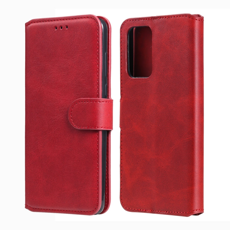 For Samsung Galaxy A52 5G Classic Calf Texture PU + TPU Horizontal Flip Leather Case, with Holder & Card Slots & Wallet