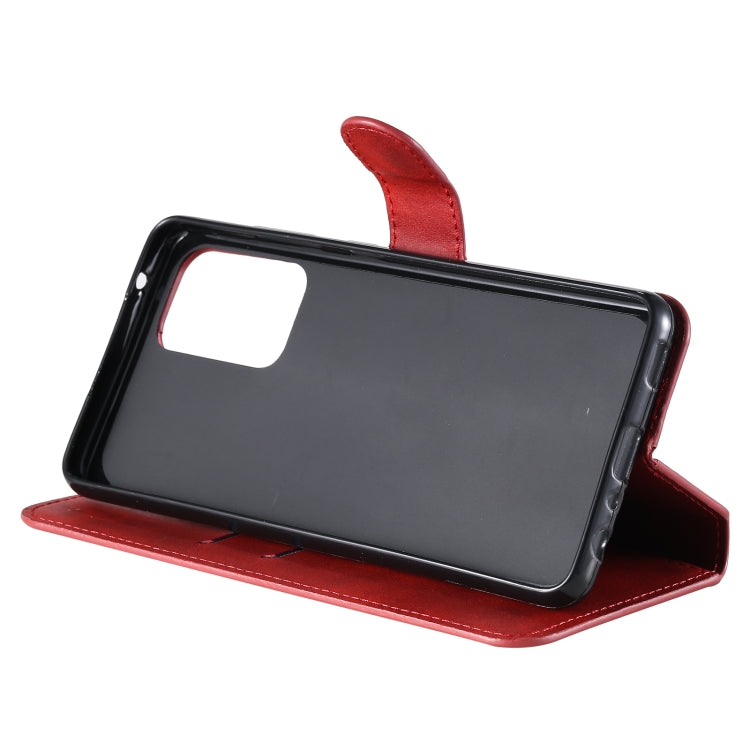 For Samsung Galaxy A52 5G Classic Calf Texture PU + TPU Horizontal Flip Leather Case, with Holder & Card Slots & Wallet