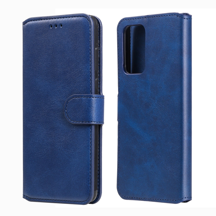 For Samsung Galaxy A52 5G Classic Calf Texture PU + TPU Horizontal Flip Leather Case, with Holder & Card Slots & Wallet