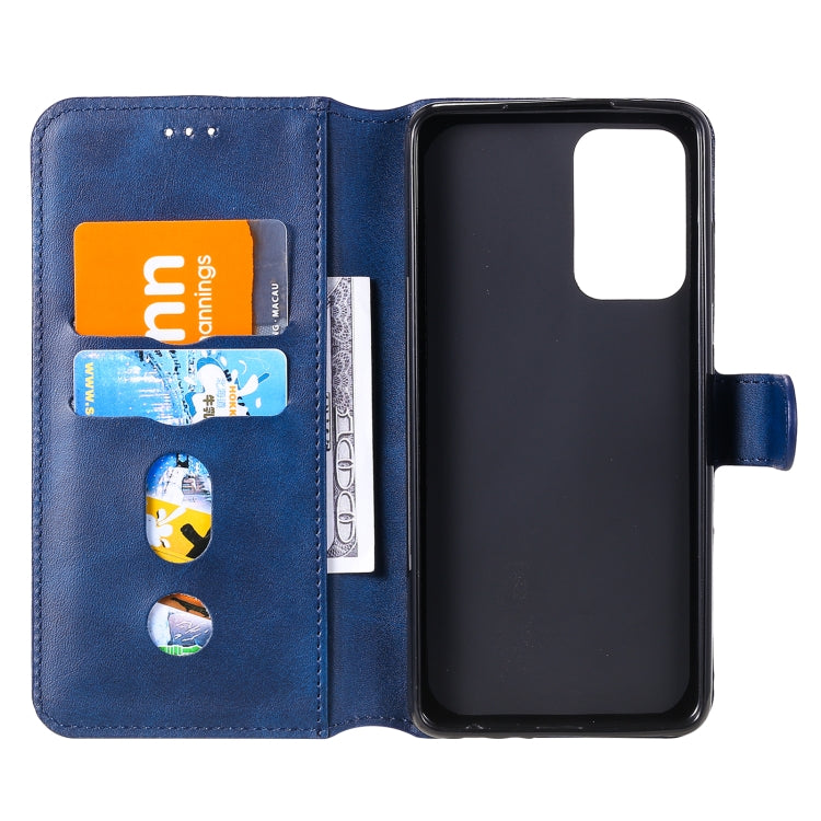 For Samsung Galaxy A52 5G Classic Calf Texture PU + TPU Horizontal Flip Leather Case, with Holder & Card Slots & Wallet