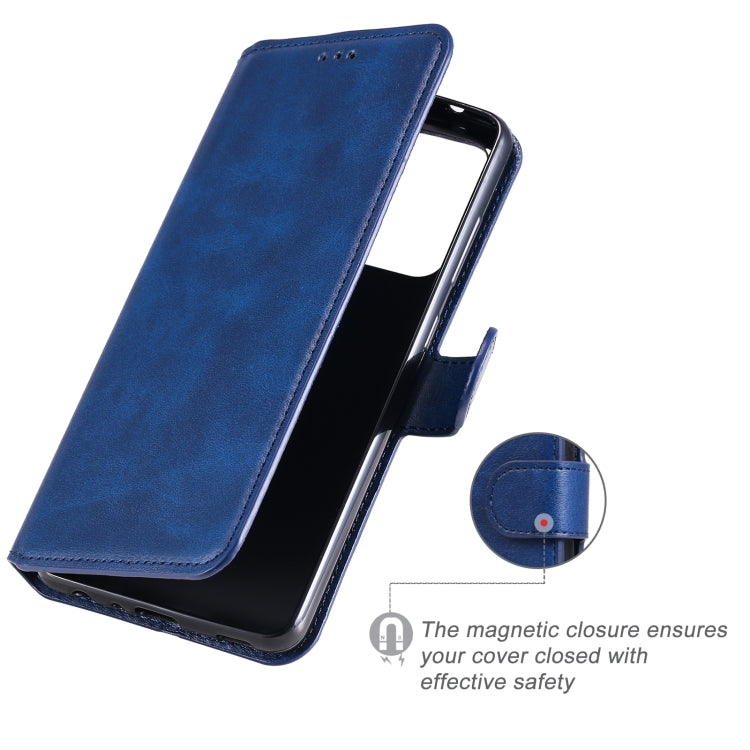 For Samsung Galaxy A52 5G Classic Calf Texture PU + TPU Horizontal Flip Leather Case, with Holder & Card Slots & Wallet