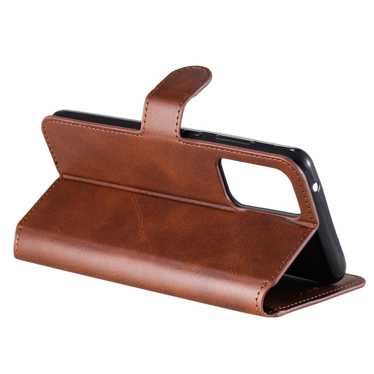 For Samsung Galaxy A52 5G Classic Calf Texture PU + TPU Horizontal Flip Leather Case, with Holder & Card Slots & Wallet
