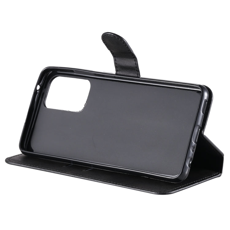 For Samsung Galaxy A52 5G Classic Calf Texture PU + TPU Horizontal Flip Leather Case, with Holder & Card Slots & Wallet