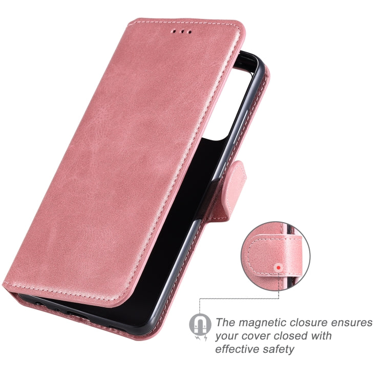 For Samsung Galaxy A52 5G Classic Calf Texture PU + TPU Horizontal Flip Leather Case, with Holder & Card Slots & Wallet