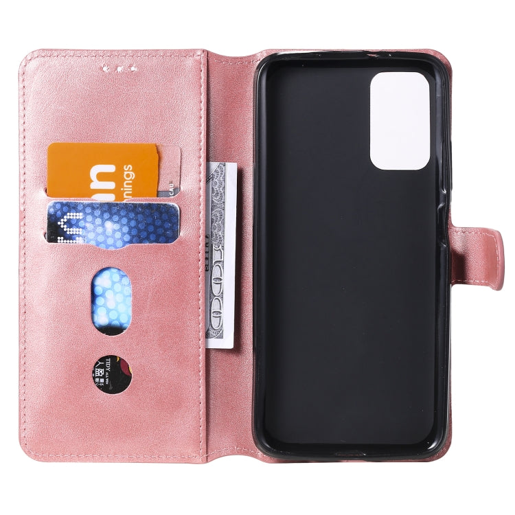 For Xiaomi Poco M3 / Redmi Note 9 4G Classic Calf Texture PU + TPU Horizontal Flip Leather Case, with Holder & Card Slots & Wallet