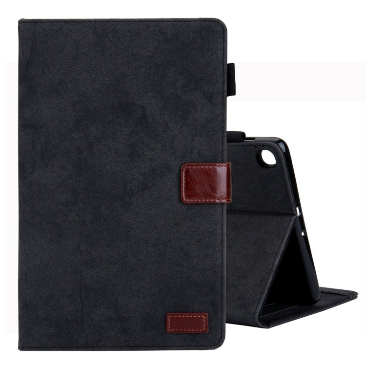 For Galaxy Tab A 8.0 & S Pen (2019) Business Style Horizontal Flip Leather Case, with Holder & Card Slot & Photo Frame & Sleep / Wake-up Function
