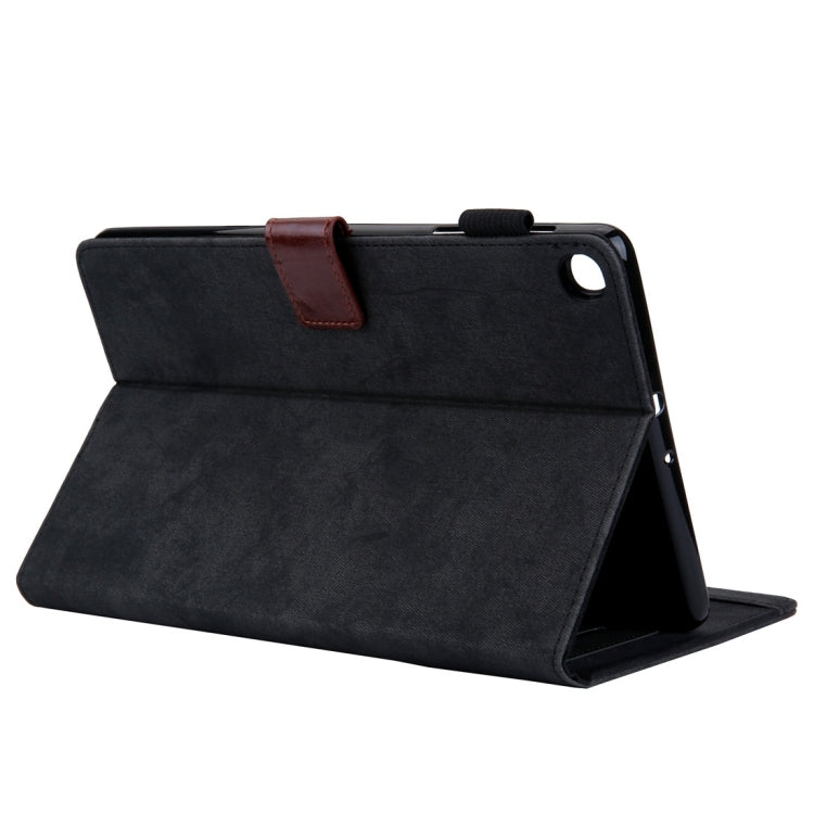 For Galaxy Tab A 8.0 & S Pen (2019) Business Style Horizontal Flip Leather Case, with Holder & Card Slot & Photo Frame & Sleep / Wake-up Function