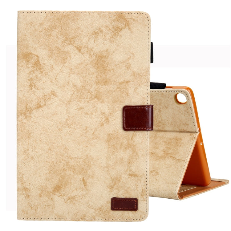 For Galaxy Tab A 8.0 & S Pen (2019) Business Style Horizontal Flip Leather Case, with Holder & Card Slot & Photo Frame & Sleep / Wake-up Function