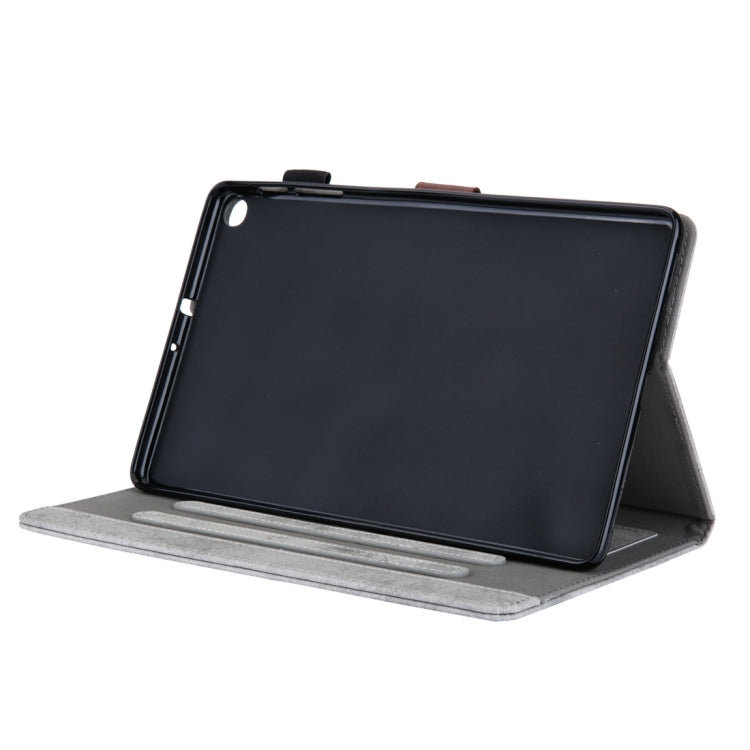 For Galaxy Tab A 10.1 (2019) Business Style Horizontal Flip Leather Case, with Holder & Card Slot & Photo Frame & Sleep / Wake-up Function