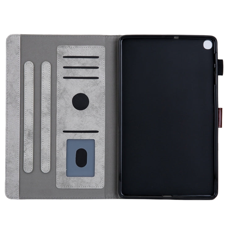 For Galaxy Tab A 10.1 (2019) Business Style Horizontal Flip Leather Case, with Holder & Card Slot & Photo Frame & Sleep / Wake-up Function