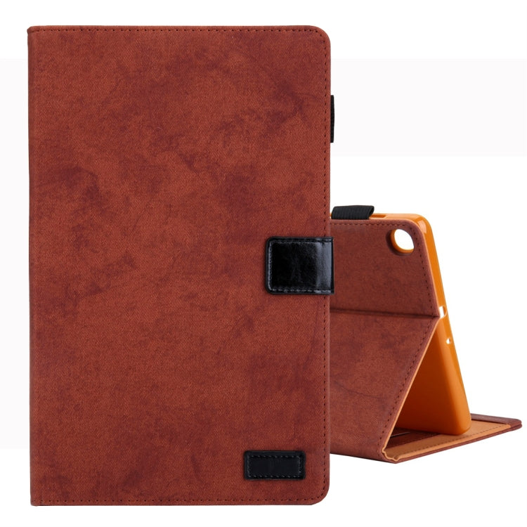 For Galaxy Tab A 10.1 (2019) Business Style Horizontal Flip Leather Case, with Holder & Card Slot & Photo Frame & Sleep / Wake-up Function