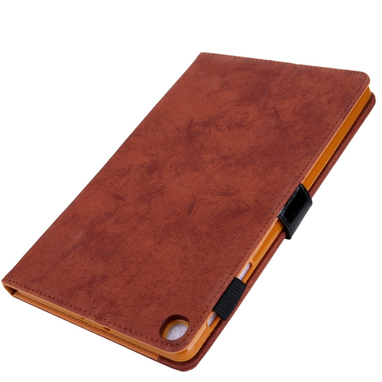 For Galaxy Tab A 10.1 (2019) Business Style Horizontal Flip Leather Case, with Holder & Card Slot & Photo Frame & Sleep / Wake-up Function