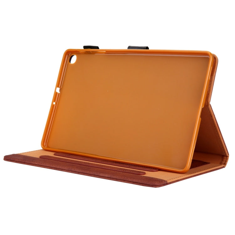 For Galaxy Tab A 10.1 (2019) Business Style Horizontal Flip Leather Case, with Holder & Card Slot & Photo Frame & Sleep / Wake-up Function