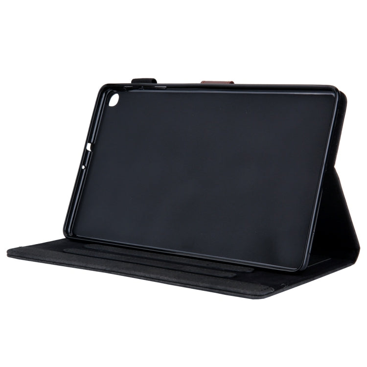 For Galaxy Tab A 10.1 (2019) Business Style Horizontal Flip Leather Case, with Holder & Card Slot & Photo Frame & Sleep / Wake-up Function