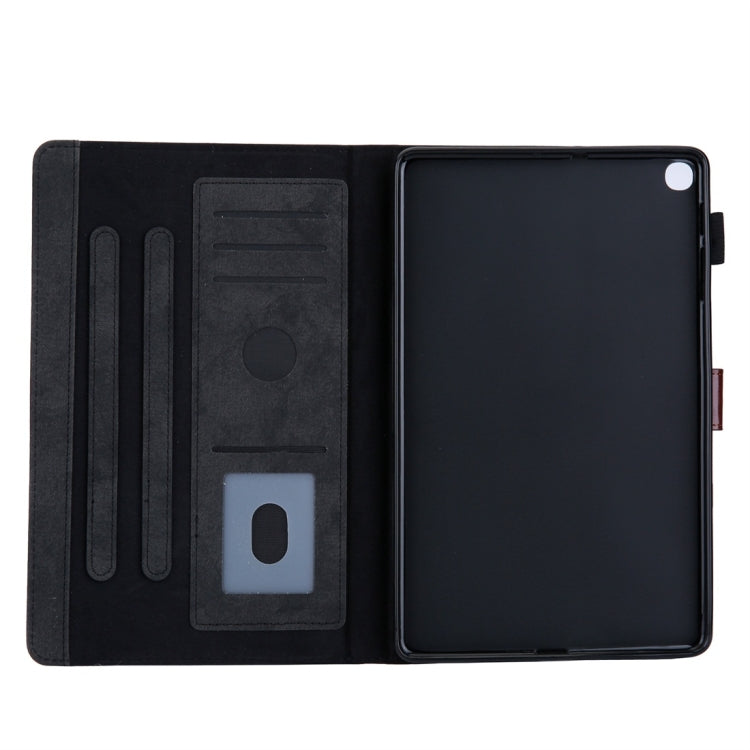 For Galaxy Tab A 10.1 (2019) Business Style Horizontal Flip Leather Case, with Holder & Card Slot & Photo Frame & Sleep / Wake-up Function