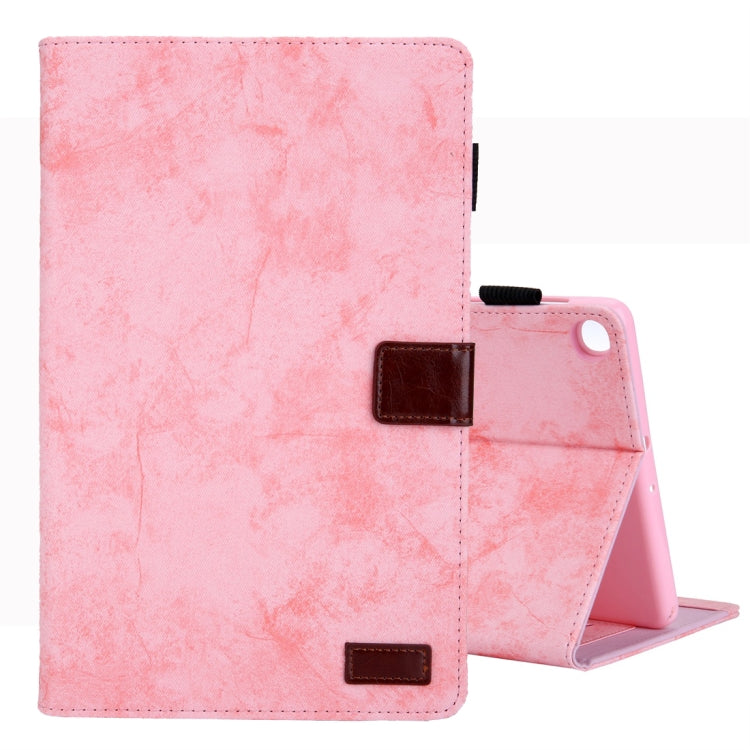 For Galaxy Tab A 10.1 (2019) Business Style Horizontal Flip Leather Case, with Holder & Card Slot & Photo Frame & Sleep / Wake-up Function