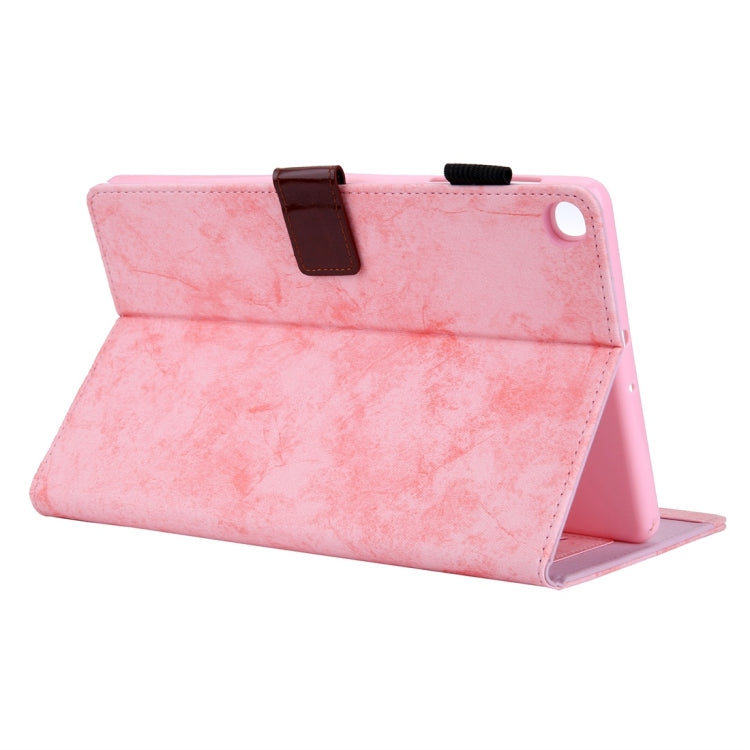 For Galaxy Tab A 10.1 (2019) Business Style Horizontal Flip Leather Case, with Holder & Card Slot & Photo Frame & Sleep / Wake-up Function