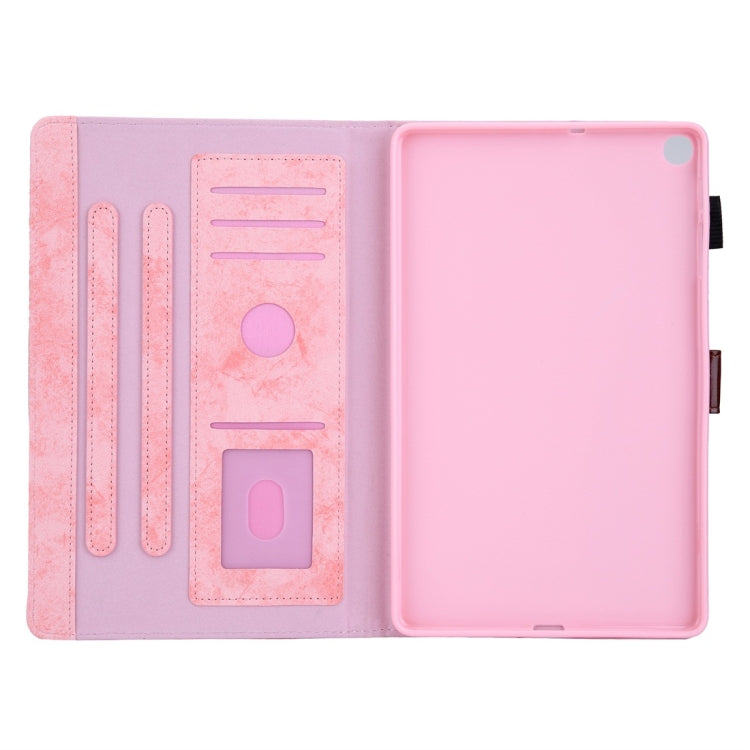For Galaxy Tab A 10.1 (2019) Business Style Horizontal Flip Leather Case, with Holder & Card Slot & Photo Frame & Sleep / Wake-up Function