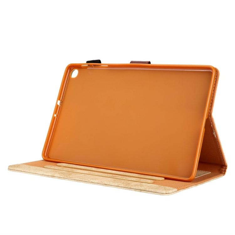 For Galaxy Tab A 10.1 (2019) Business Style Horizontal Flip Leather Case, with Holder & Card Slot & Photo Frame & Sleep / Wake-up Function
