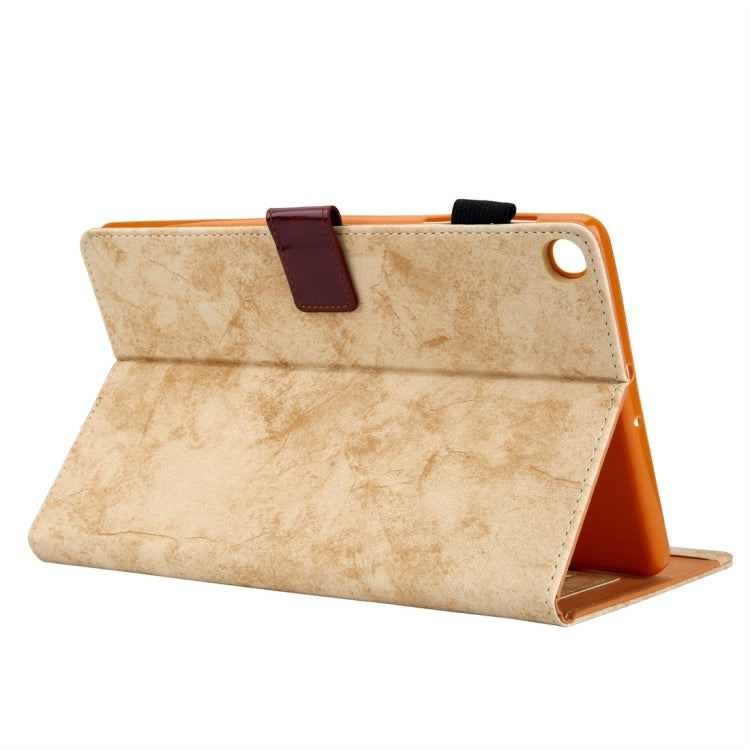 For Galaxy Tab A 10.1 (2019) Business Style Horizontal Flip Leather Case, with Holder & Card Slot & Photo Frame & Sleep / Wake-up Function