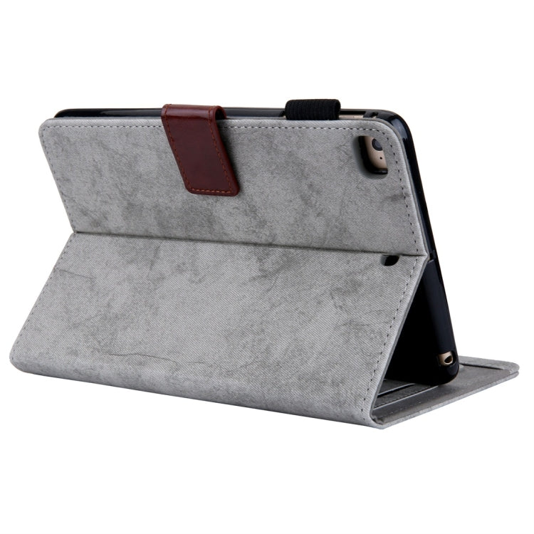 For iPad Mini 1 / 2 / 3 / 4 Business Style Horizontal Flip Leather Case, with Holder & Card Slot & Photo Frame & Sleep / Wake-up Function