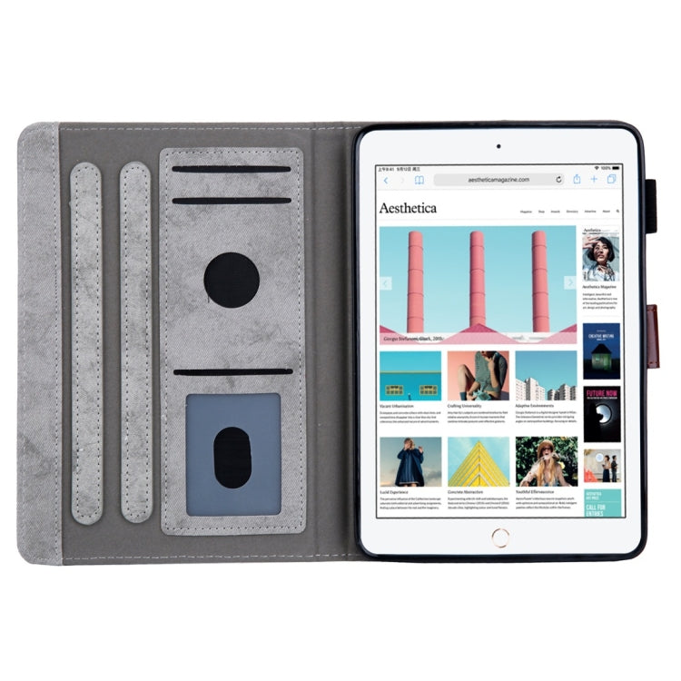 For iPad Mini 1 / 2 / 3 / 4 Business Style Horizontal Flip Leather Case, with Holder & Card Slot & Photo Frame & Sleep / Wake-up Function