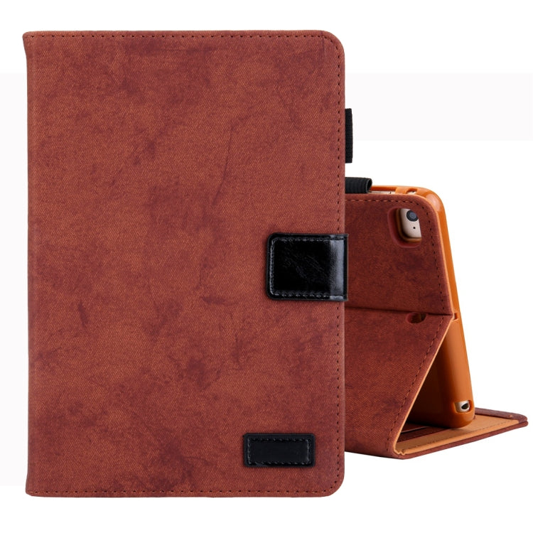 For iPad Mini 1 / 2 / 3 / 4 Business Style Horizontal Flip Leather Case, with Holder & Card Slot & Photo Frame & Sleep / Wake-up Function
