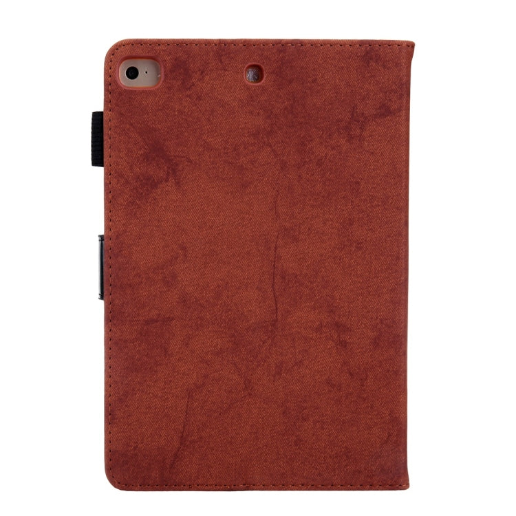 For iPad Mini 1 / 2 / 3 / 4 Business Style Horizontal Flip Leather Case, with Holder & Card Slot & Photo Frame & Sleep / Wake-up Function