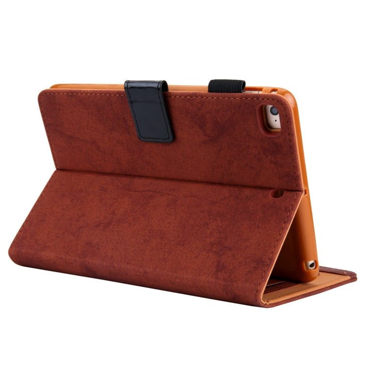 For iPad Mini 1 / 2 / 3 / 4 Business Style Horizontal Flip Leather Case, with Holder & Card Slot & Photo Frame & Sleep / Wake-up Function