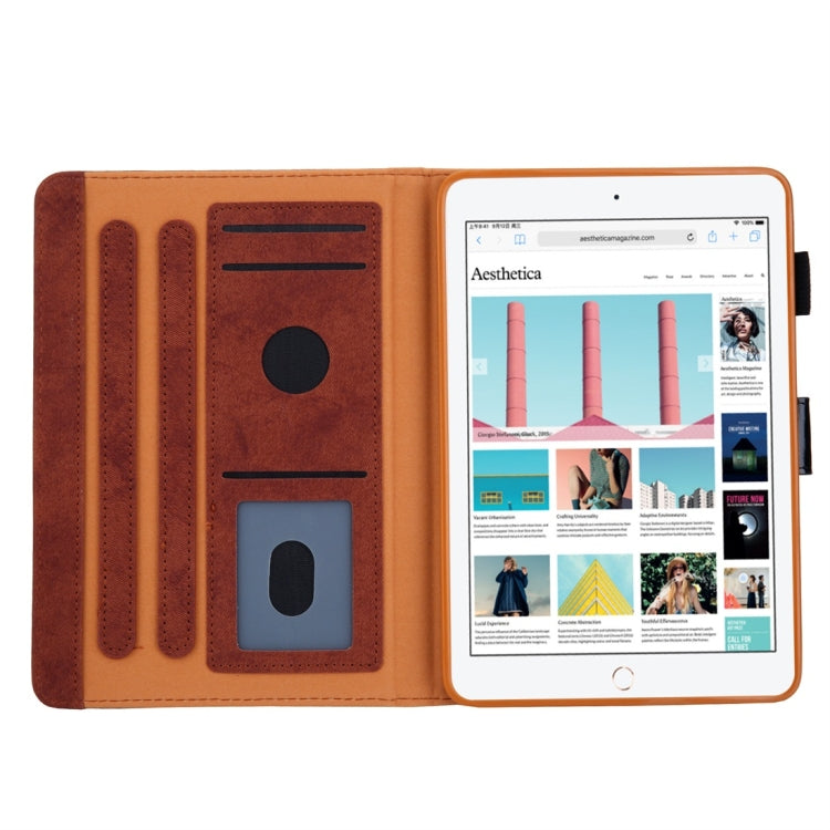 For iPad Mini 1 / 2 / 3 / 4 Business Style Horizontal Flip Leather Case, with Holder & Card Slot & Photo Frame & Sleep / Wake-up Function